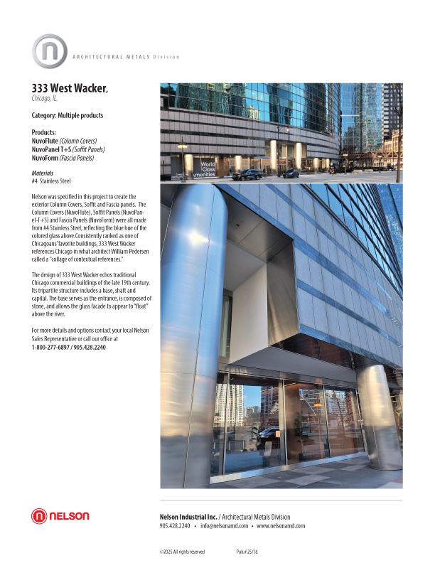 Vaughan Metropolitan Centre Station Product Sheet