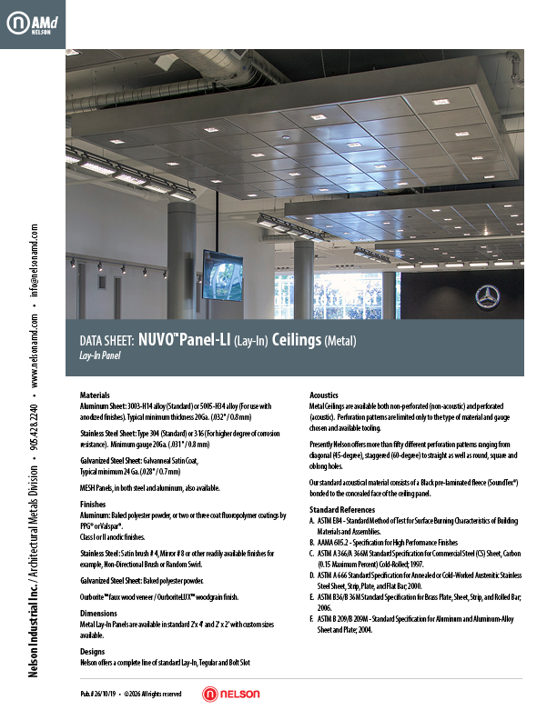 Nuvo Panel-LI