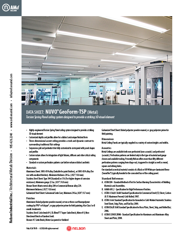 NUVO GeoForm-TSP
