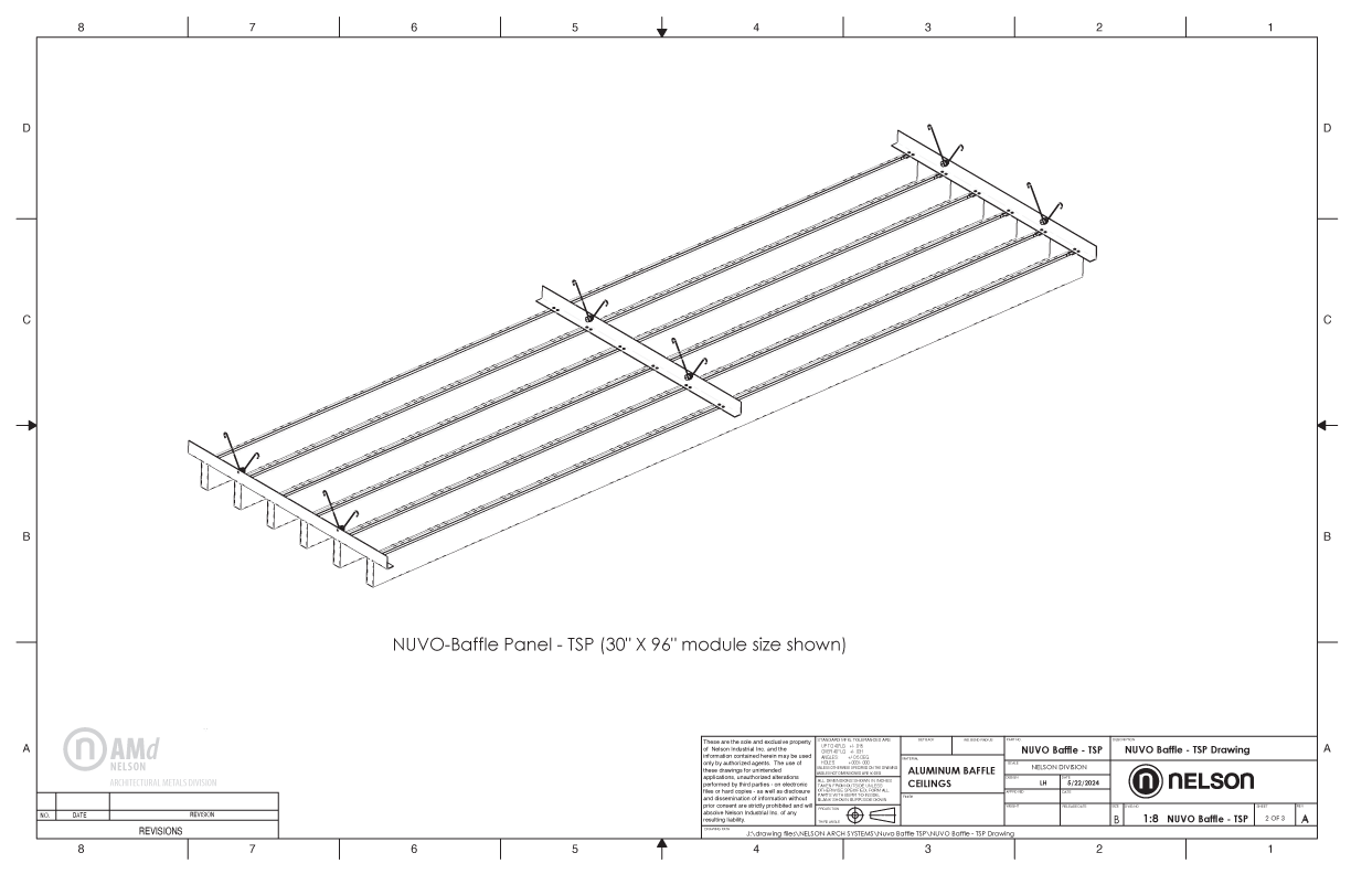 NUVO Baffle Panel-TSP (Metal) 2 of 3