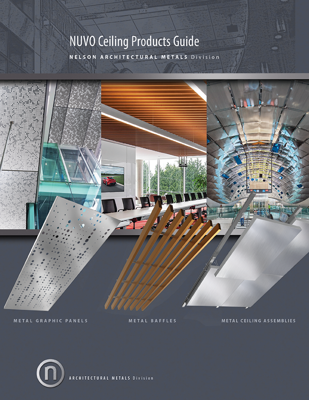NelsonAMD NUVO Ceilings Product Guide 2025