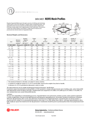 NUVO Mesh Profiles