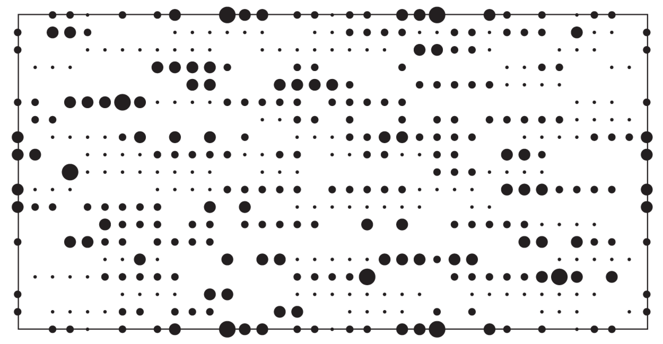DOTAL-Series: SET 1C (L) : LARGE HOLE PATTERN Example