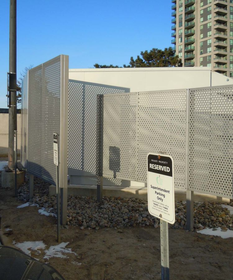 fabricated metal screens
