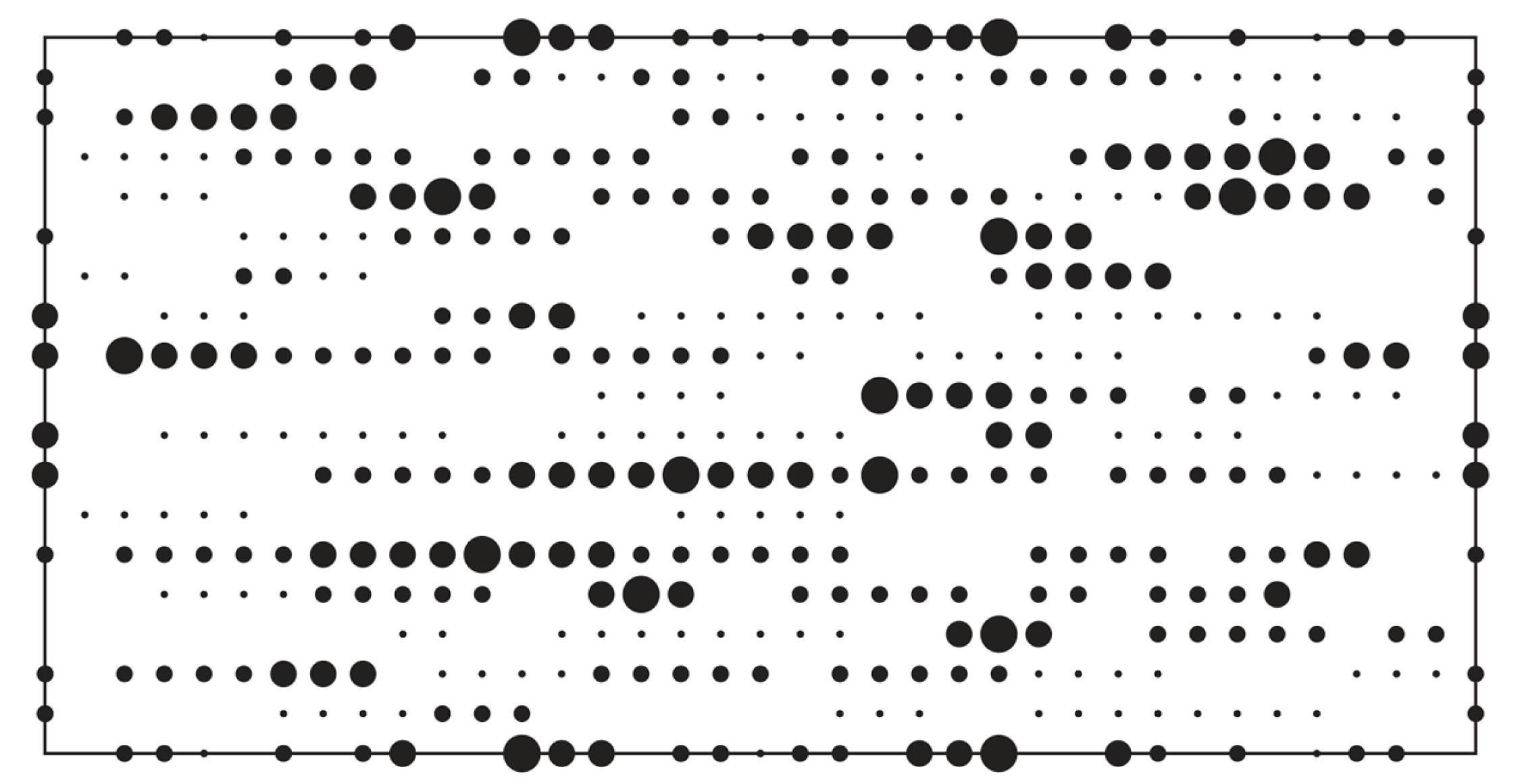 DOTAL-Series: SET 1B (L) : LARGE HOLE PATTERN Example