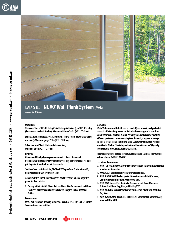 NUVO Wall-Plank System