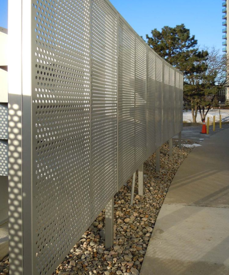 fabricated metal screens