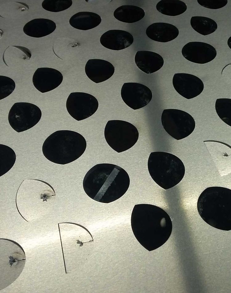 fabricated metal screens