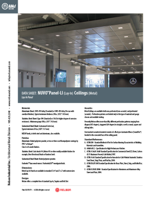 NUVO Panel LI Ceilings