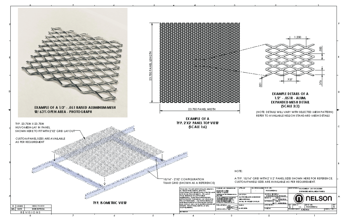 NUVO Mesh LI (Lay-In)