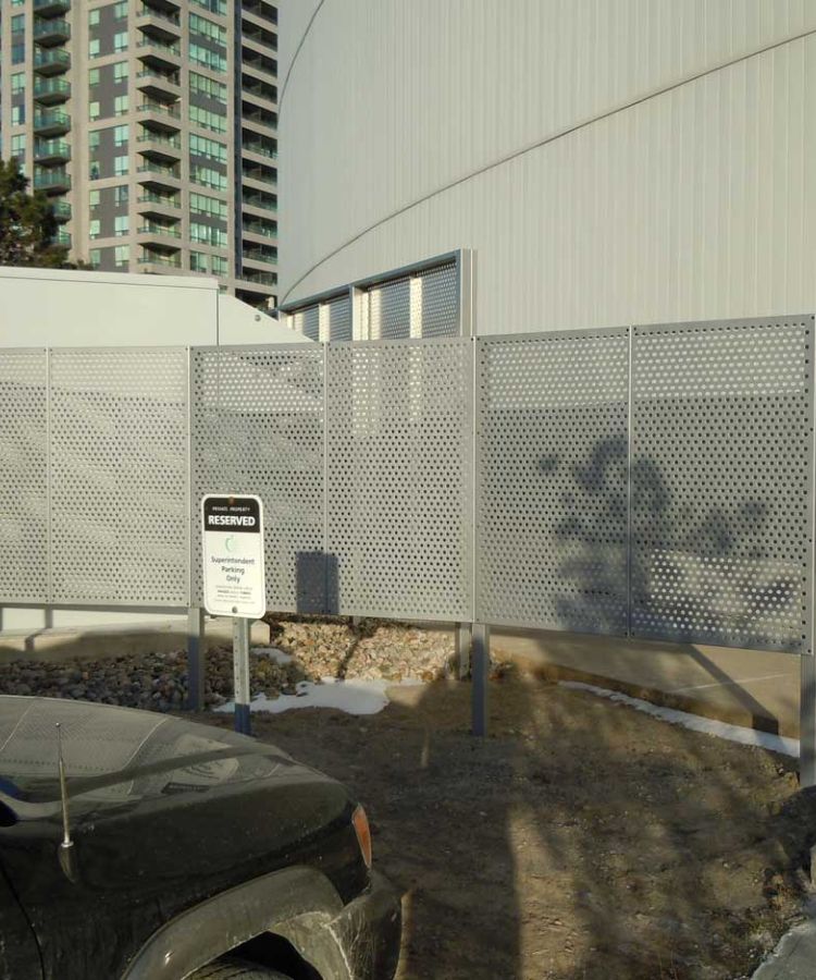 fabricated metal screens